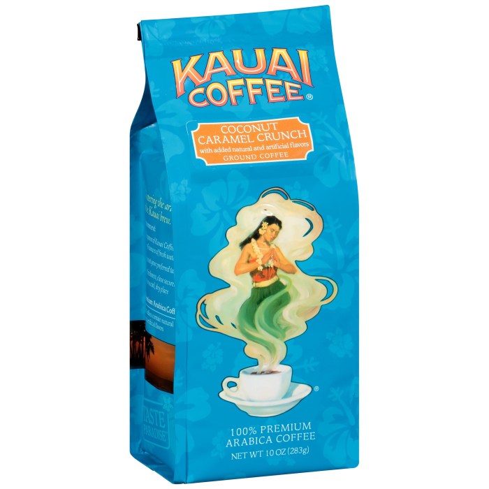 Kauai coffee coconut caramel crunch nutrition facts