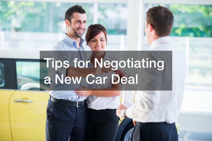 How to talk down a new car price