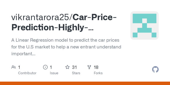 New car price prediction