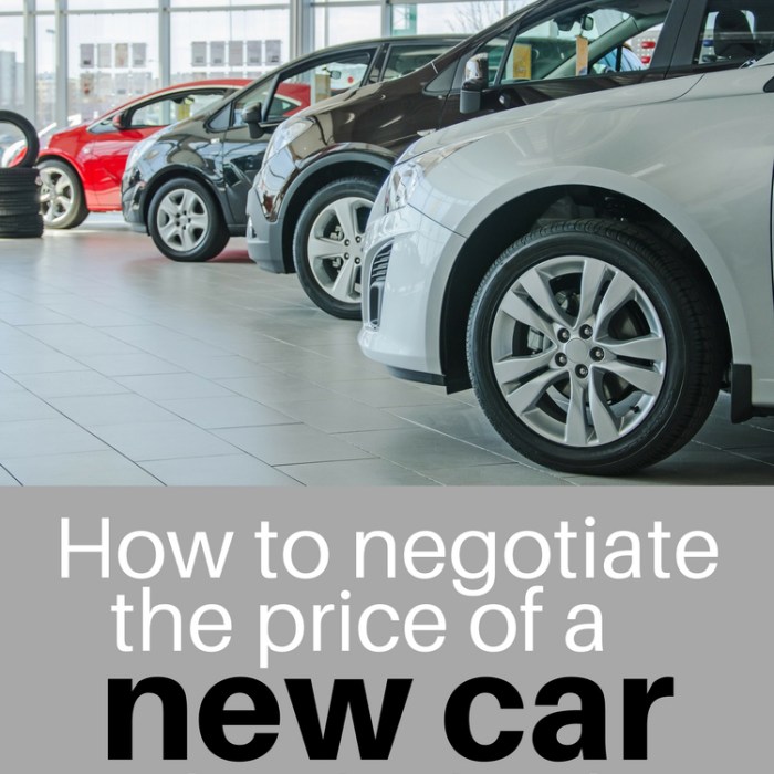 How to negotiate new car price at dealership