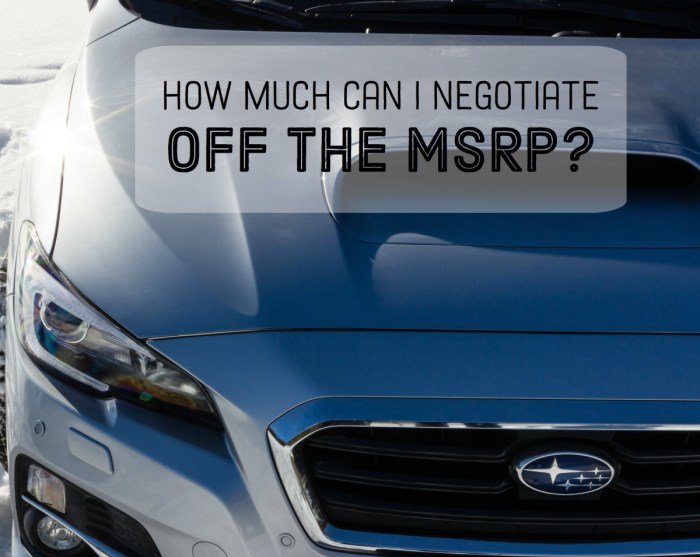 How much can you negotiate a new car price